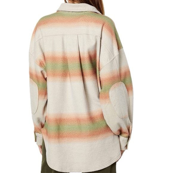 Free People | Ruby Printed Shirt Jacket NWT - Picture 3 of 7